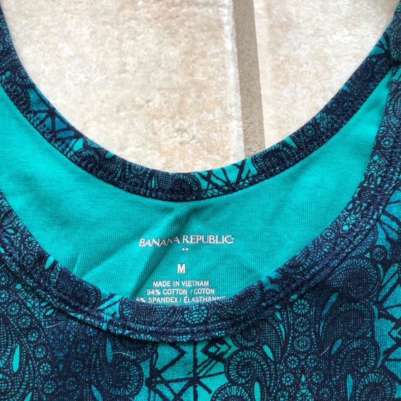 Banana Republic Patterned Tank - Picture 2 of 3